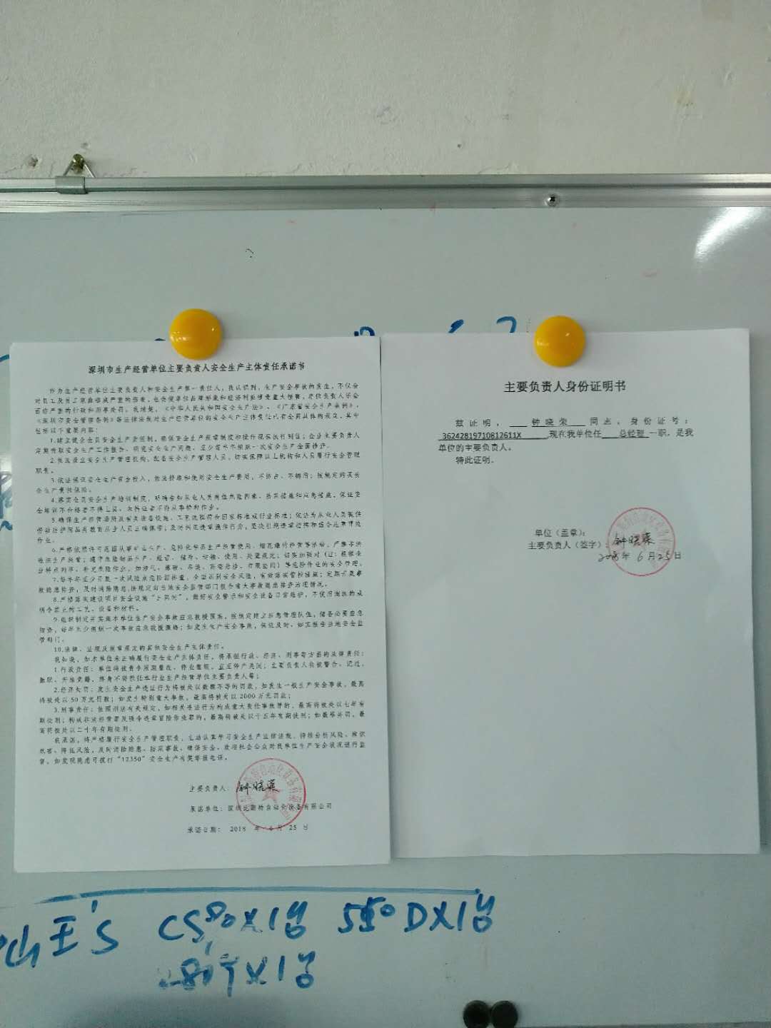 深圳市生產(chǎn)經(jīng)營(yíng)單位主要負(fù)責(zé)人安全生產(chǎn)主體責(zé)任承諾書